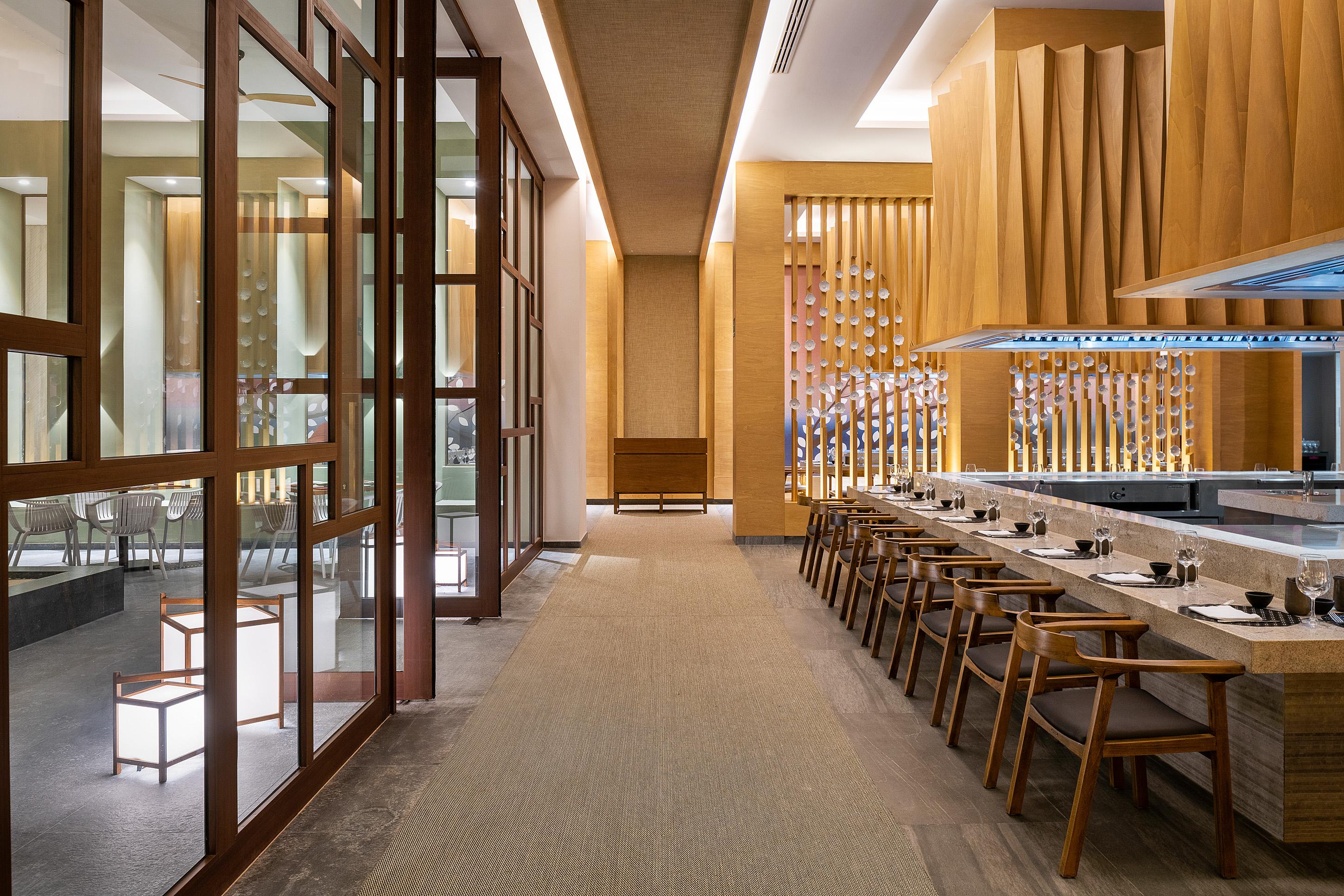 Catalonia Grand Costa Mujeres All Suites & Spa Cancún Exterior foto The interior of the restaurant