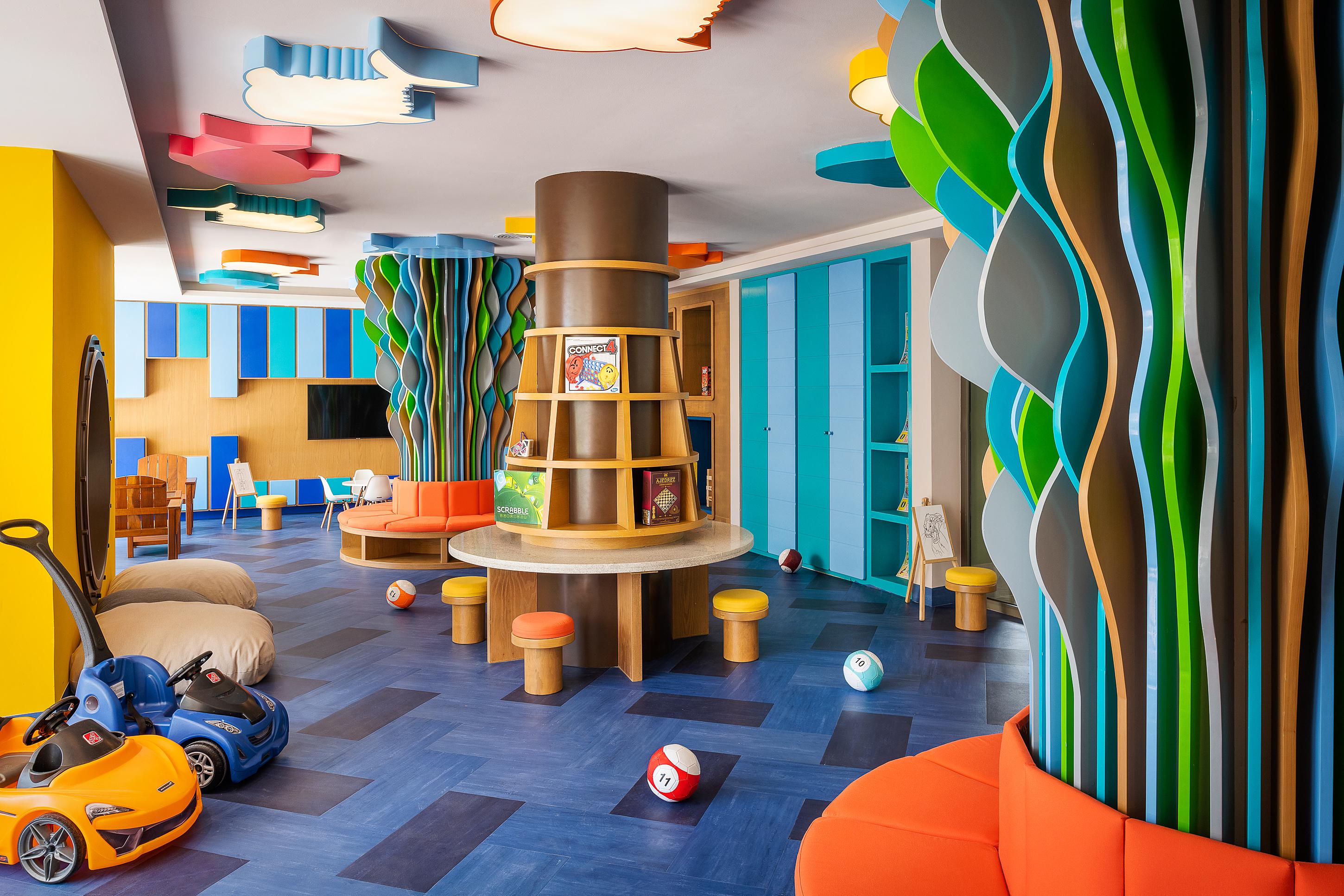 Catalonia Grand Costa Mujeres All Suites & Spa Cancún Exterior foto The children's club at the hotel